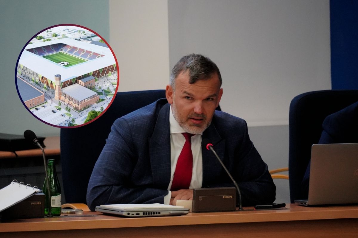 Łukasz Kot o stadionie: Nie będziemy przekazywać żadnych informacji