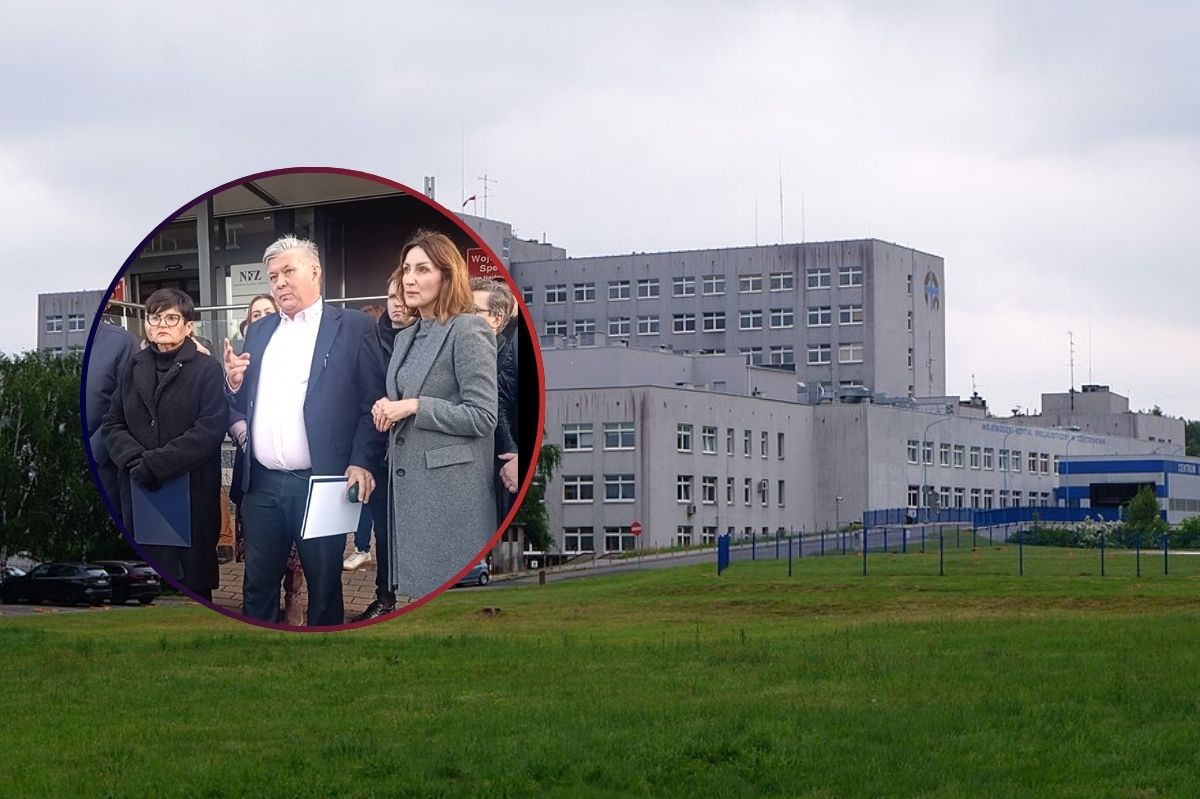 Konferencja PiS-u przed szpitalem na Parkitce. Opozycja reaguje na kryzys. "Służba zdrowia umiera"