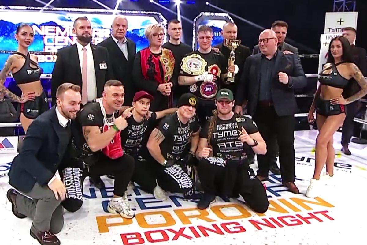 Częstochowianin zwycięski w walce wieczoru. Kamil Kuździeń z pasem Mistrza Polski!