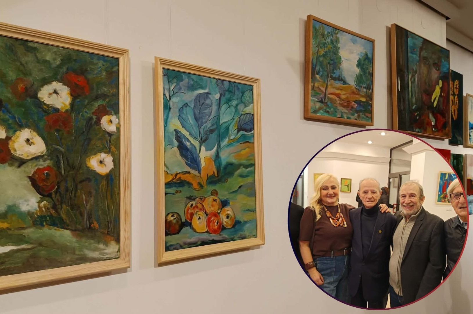 Relacja z wernisażu wystawy „Pejzaże i nie tylko” Jerzego Klimczaka