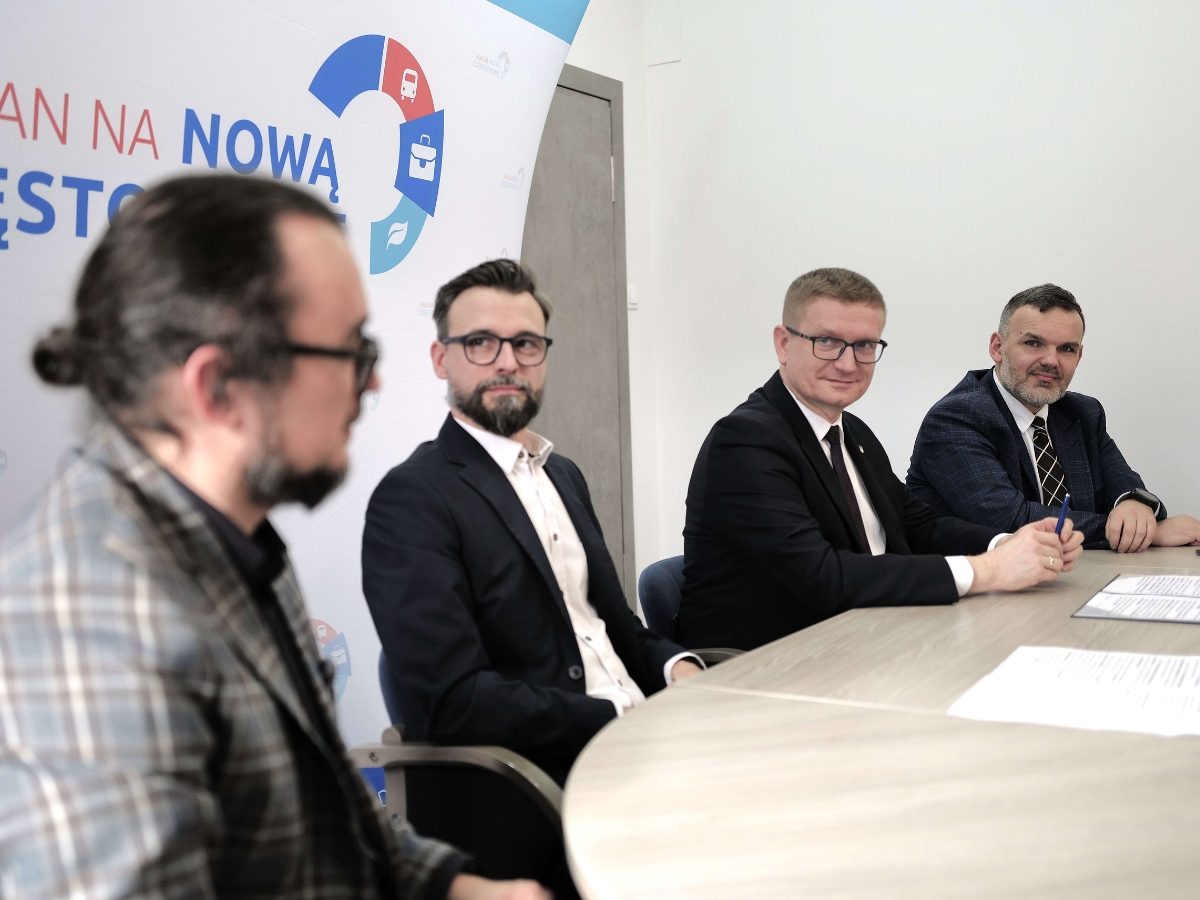Plan na nową Częstochowę, stare miasto