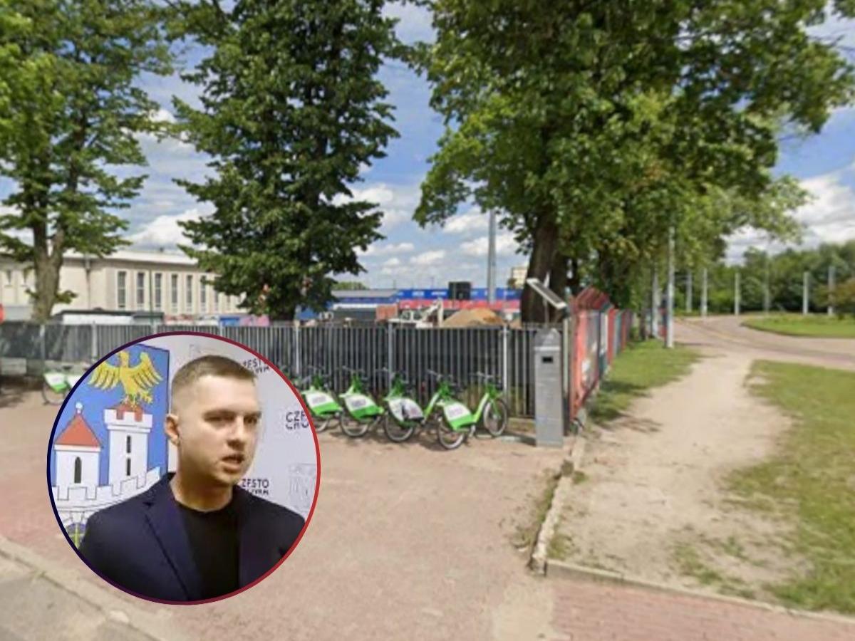 Chodnik między stadionem Rakowa, a pętlą tramwajową w końcu zostanie przedłużony?