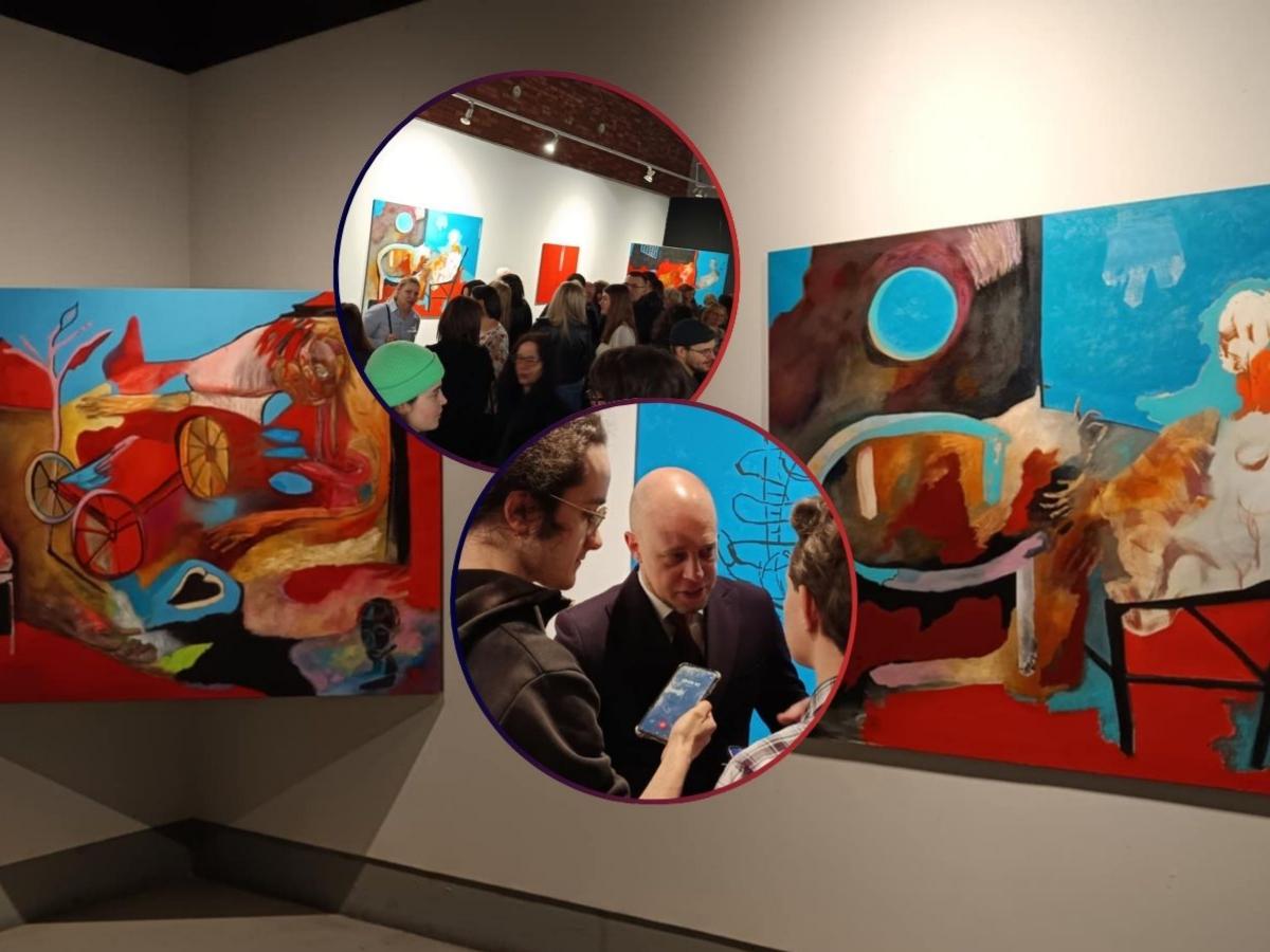 Wielkoformatowe płótna ponownie zawitały do Konduktorowni